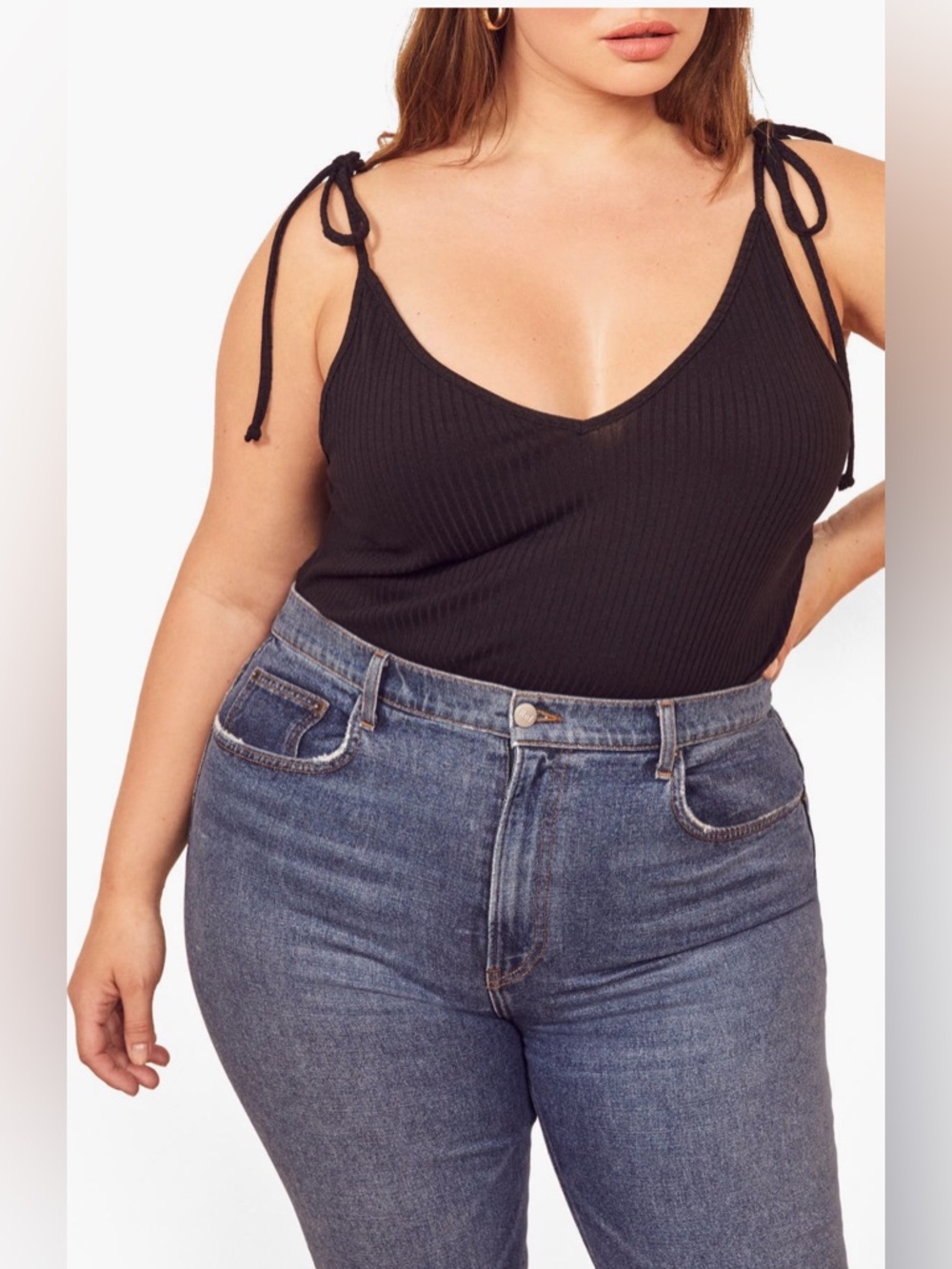 Like New Reformation Tie Tank Top
